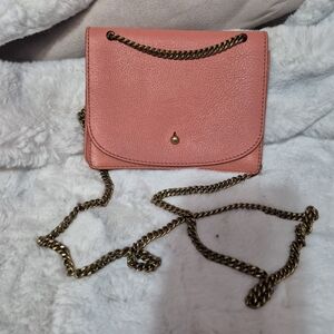 MADEWELL Leather with chain crossbody